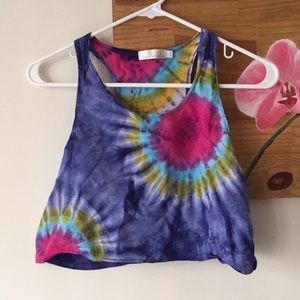LF Tie-Dye Crop Top